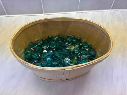 Photo of free Bowl of glass pebbles / nuggets / gems (Great Boughton CH3) #1