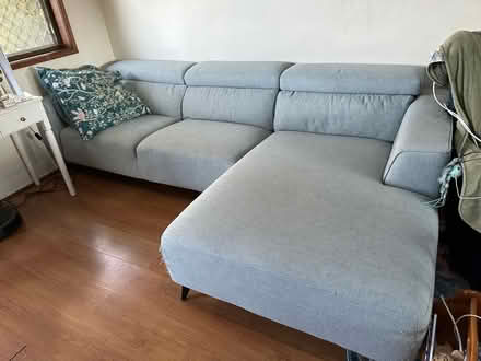 Photo of free 3.5 seater couch with chaise (Newtown, Toowoomba) #2