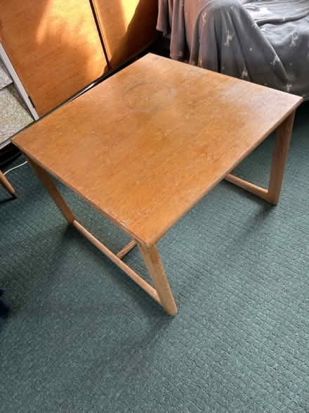 Photo of free 70s square coffee table (ME8 Twydall) #1