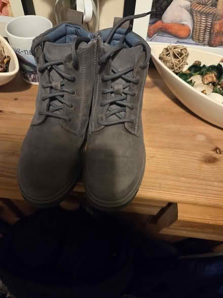 Photo of free Child's grey boots (Waddon) #1