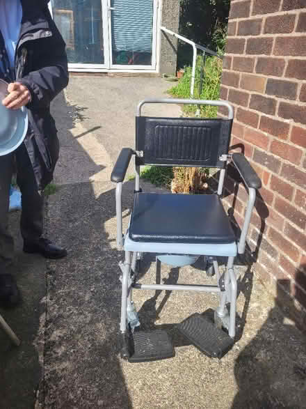 Photo of free Wheeled commode/wheelchair (Bowerham LA1) #3