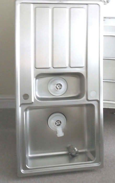 Photo of free SINK UNIT-STAINLESS STEEL- 'REGONIX' 100x50cm -NEW (Hoohill FY3) #1