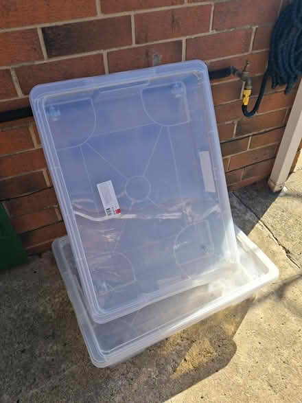 Photo of free Under bed storage boxes (Brotton TS12) #1
