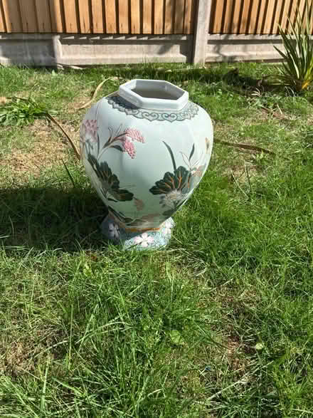 Photo of free 2 grey vases /tubs (Spixworth NR10) #3