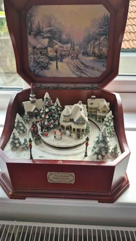 Photo of free Thomas Kincade Christmas Music Box (Worle BS22) #1