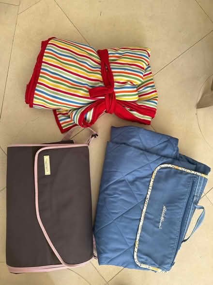 Photo of free 3 picnic blankets (Chelsea SW3) #1