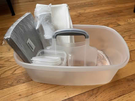 Photo of free Caddy and cleaning supplies (Porter Square, Cambridge) #1