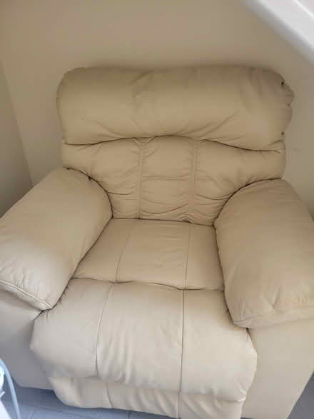 Photo of free Leather armchair (Doughiska) #1