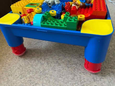 Photo of free Lego duplo building table (Malvern WR14) #3