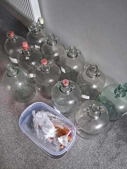 Photo of free Demijohns x 11 (Selsey PO20) #1