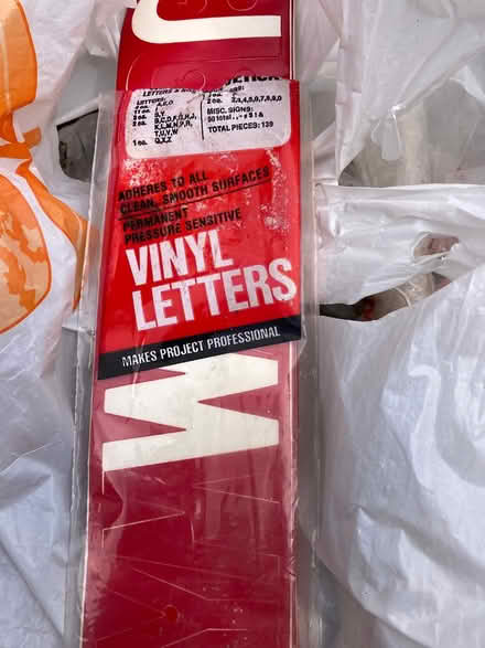 Photo of free Final letter for smooth surfaces (Foothill Boulevard Cupertino) #1