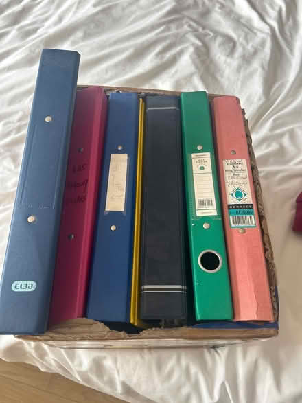 Photo of free A4 Binders and file folders (Elmstead BR7) #1