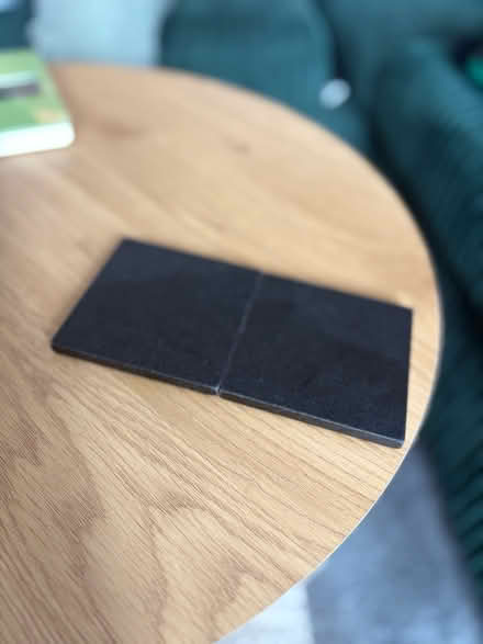 Photo of free Two Slate Coasters (Bradgate S61) #1
