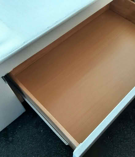 Photo of free Single Bed, with two drawers, on castors (Calthorpe OX16) #1