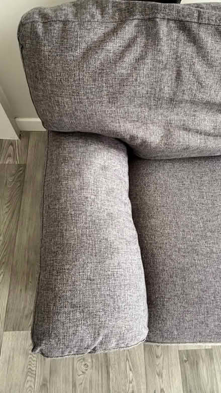 Photo of free Grey L shaped sofa (Blackrock) #4