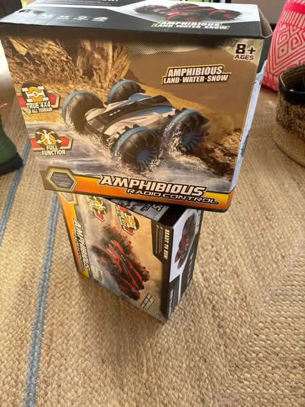 Photo of free 2 x amphibious RC vehicles (Edwalton NG12) #1