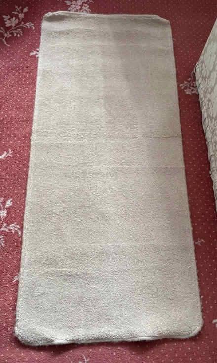 Photo of free Long cream rug 23.5” x 54” (Abbey Wood SE2) #1