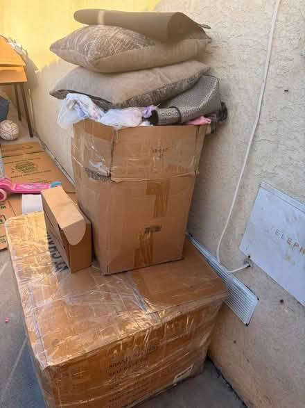 Photo of free Boxe off unused clothes (92115 , 4763 63rd SD CA) #2