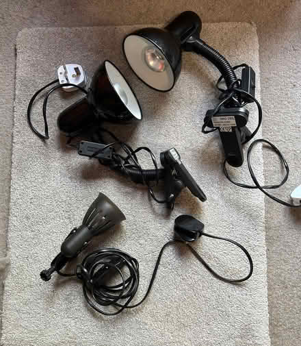 Photo of free Clamp-on spot lamps (Monks Hill CR2) #1