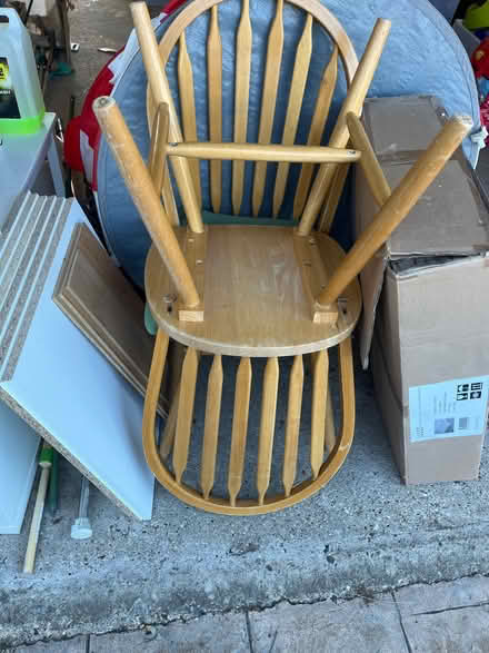 Photo of free 2 wooden chairs (Ipswich, IP1) #1
