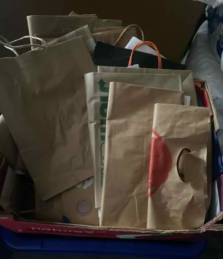 Photo of free Box of paper bags (Winston Churchill/collegeway) #1