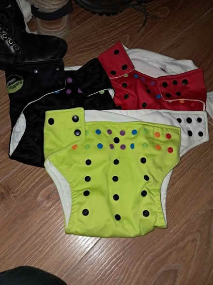 Photo of free 3 reusable cloth nappy outers (Leytonstone) #1