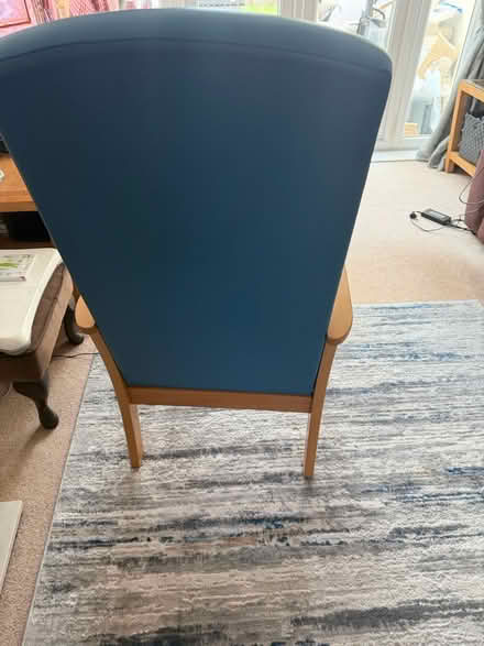 Photo of free Upright sturdy chair with arms (Abbeymead GL4) #2