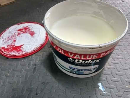 Photo of free Dulux Weathershield brilliant white masonry paint (Batts Corner GU10) #1
