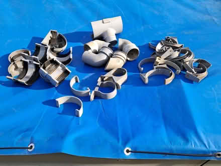 Photo of free Selection of guttering pieces. (Greenstead Green CO9) #1