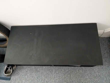 Photo of free Black IKEA TV stand (West Cliff BH4) #2