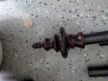 Photo of free Black metal curtain rod (Cupertino/West San Jose) #3