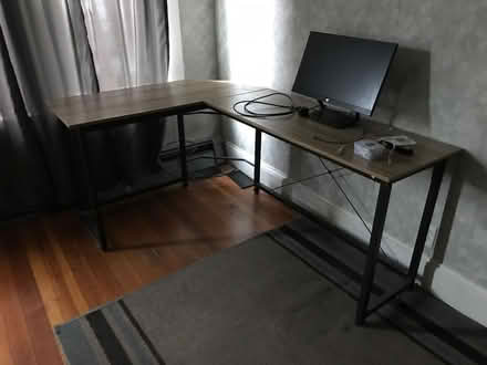 Photo of free Computer desk (41 Hodges Avenue. Taunton) #1