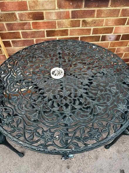 Photo of free Garden table and two chairs (London Colney AL2) #3