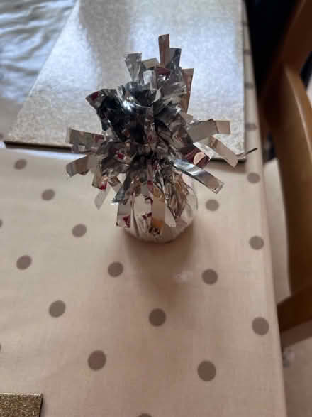 Photo of free Silver weight for balloon (Bath) #1