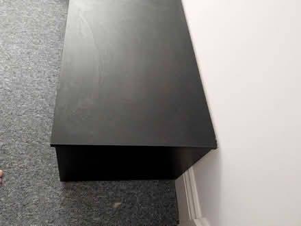 Photo of free Black IKEA TV stand (West Cliff BH4) #1