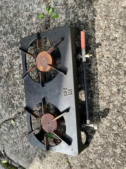 Photo of free Cast iron out door stove (BD18 Shipley) #1