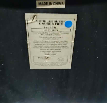 Photo of free a black folding chair (Highfield HP2) #3