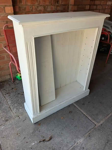 Photo of free Wooden shelf unit (Formby) #2