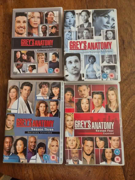 Photo of free Pre loved Greys Anatomy DVDs (Whitecliff BH14) #1