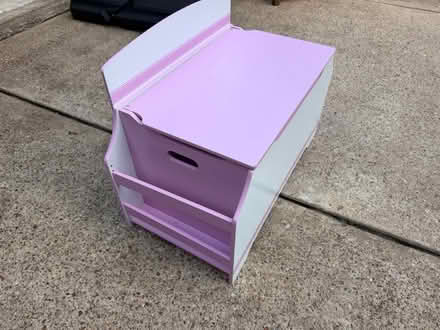 Photo of free Toy Chest - Pink (Barker Cypress Coles Crossing) #2