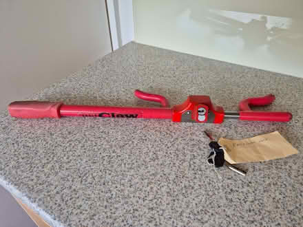 Photo of free Eagle Claw steering wheel lock (Chalfont Common SL9) #1
