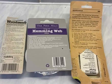 Photo of free Hemming web for dressmaking (Great Boughton CH3) #2