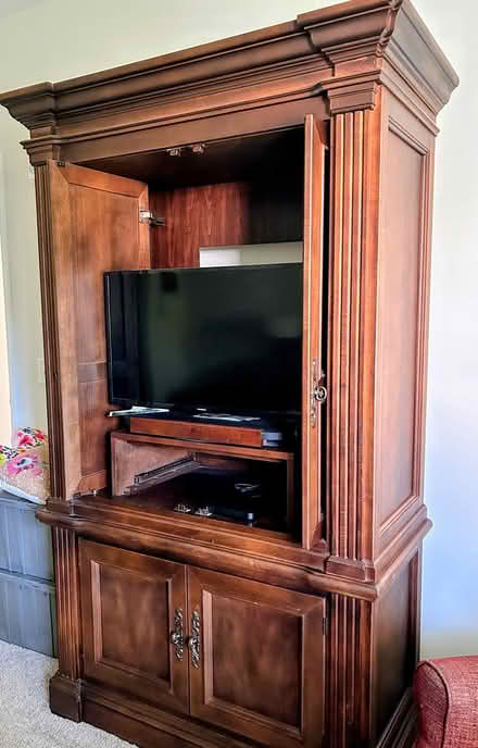 Photo of free Armoire and Couch (Wharton) #2