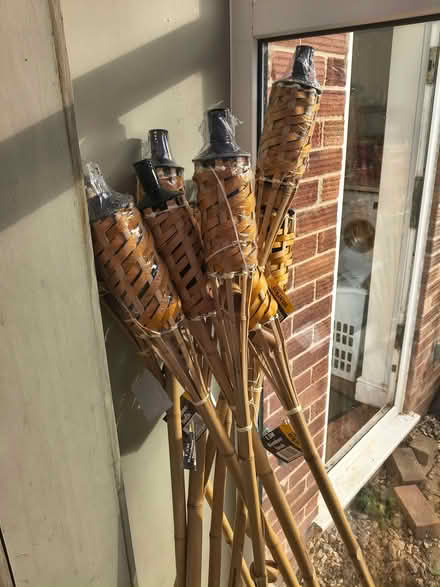 Photo of free Bamboo Tiki torches (Great Shefford RG17) #1