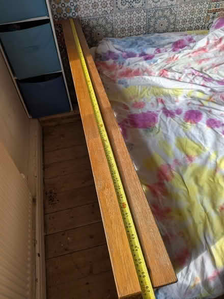Photo of free King size bed frame (Bowerham LA1) #3