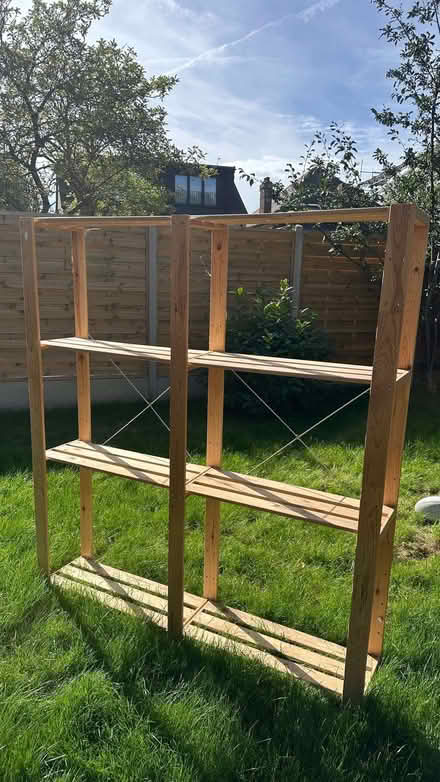 Photo of free Wooden Storage Shelves - 31cm deep (Willesden Green NW10) #2