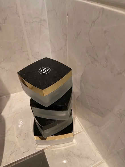 Photo of free Chanel Glass Cream Jars - Empty (KT199GZ) #1