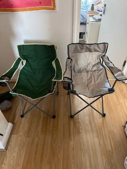 Photo of free Set of camping chairs (Borough SE1 4GZ) #2