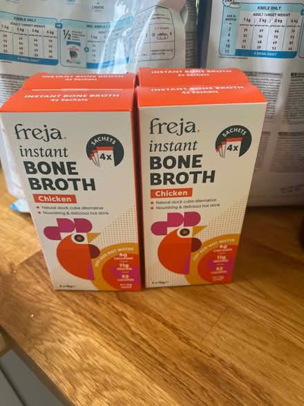 Photo of free Freja bone broth 4 packs (Southborough TN4) #1