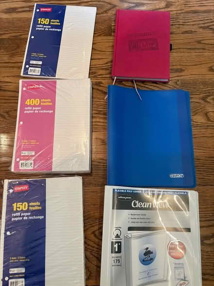 Photo of free Paper, Binders (Clarkson L5J 2X6) #1